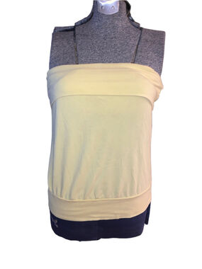 Women's Unbranded Yellow Tube Top Size M
